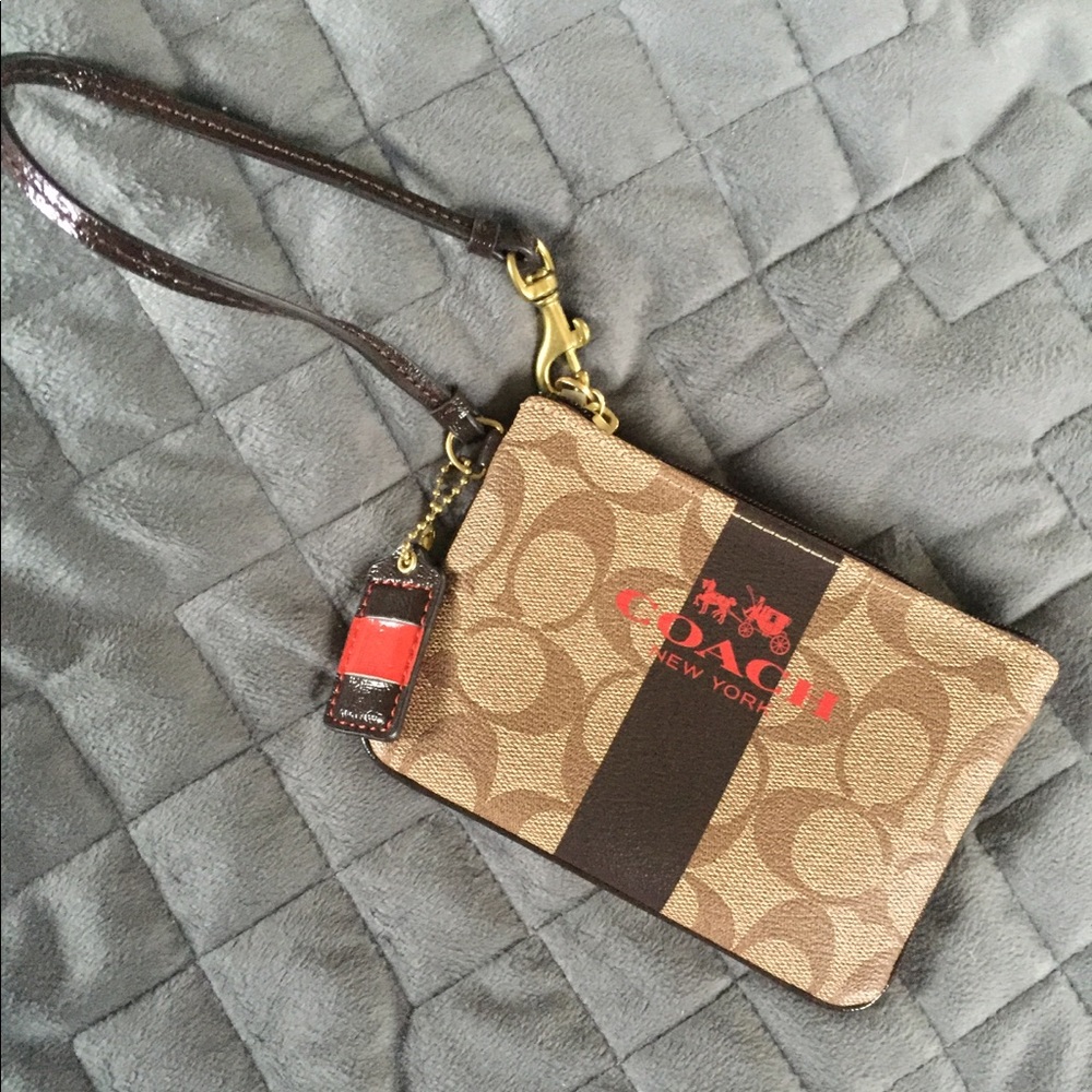 Coach wristlet